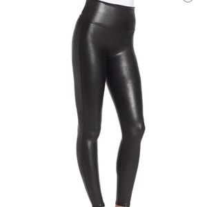 Spanx Faux Leather leggings…XL petite